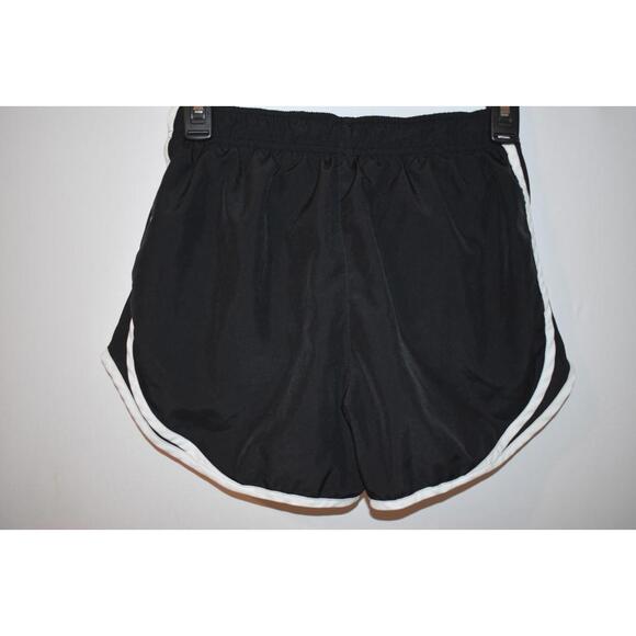 Nike Dri-fit Black with White Stripe Women's Running Shorts Medium - Picture 2 of 3